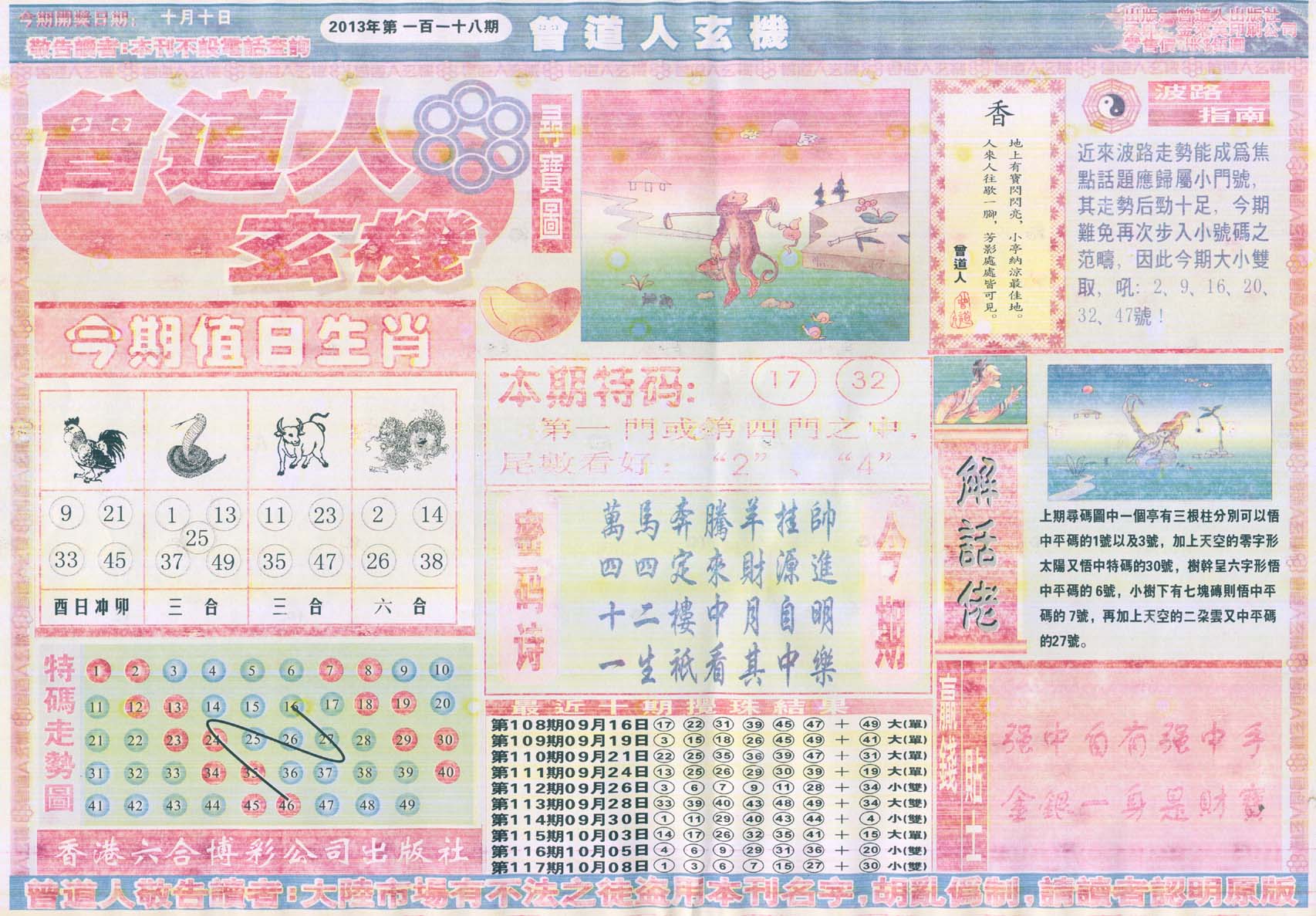 曾道人玄机