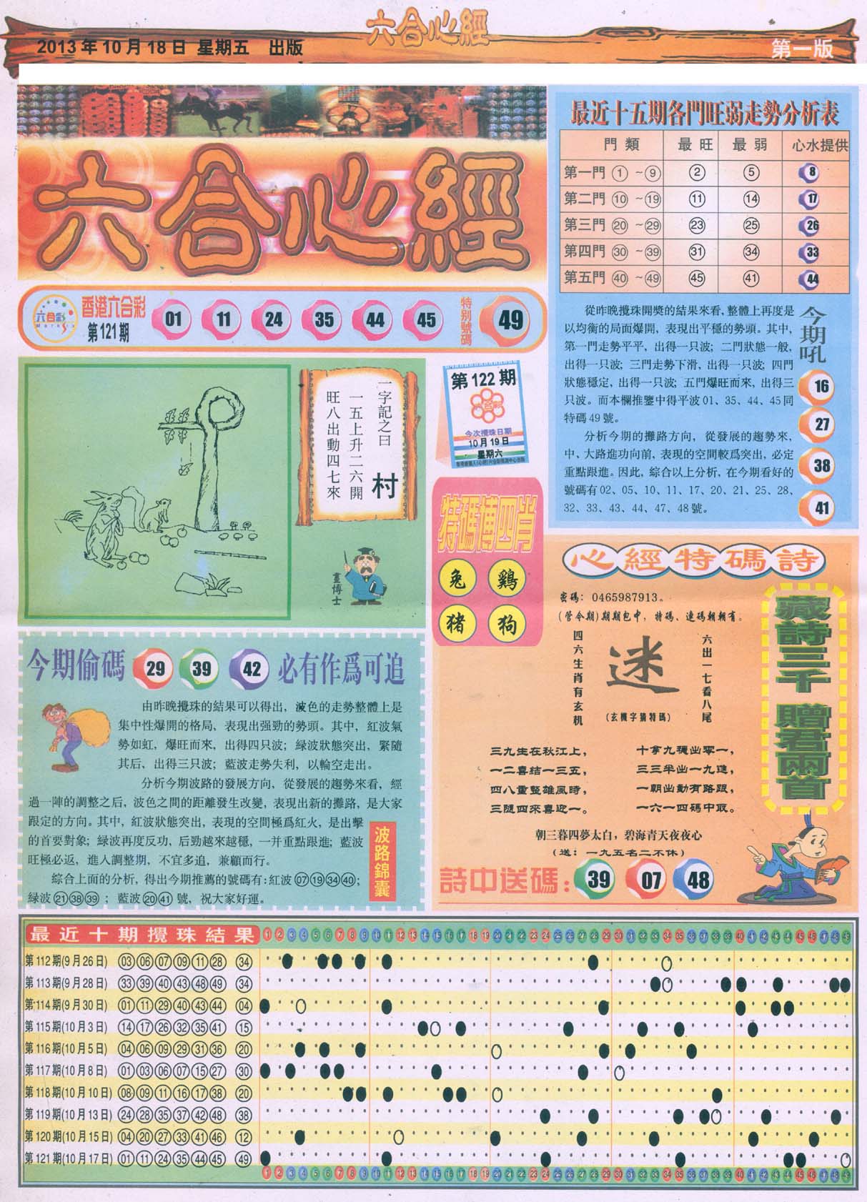 六合心经