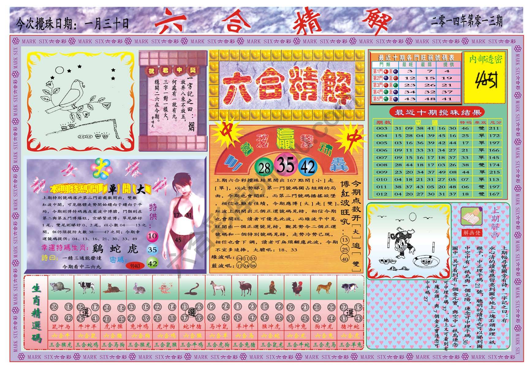 六合精解