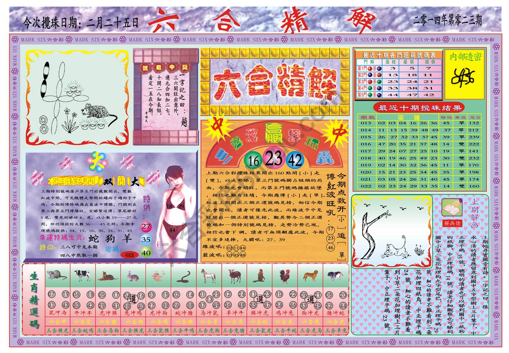 六合精解