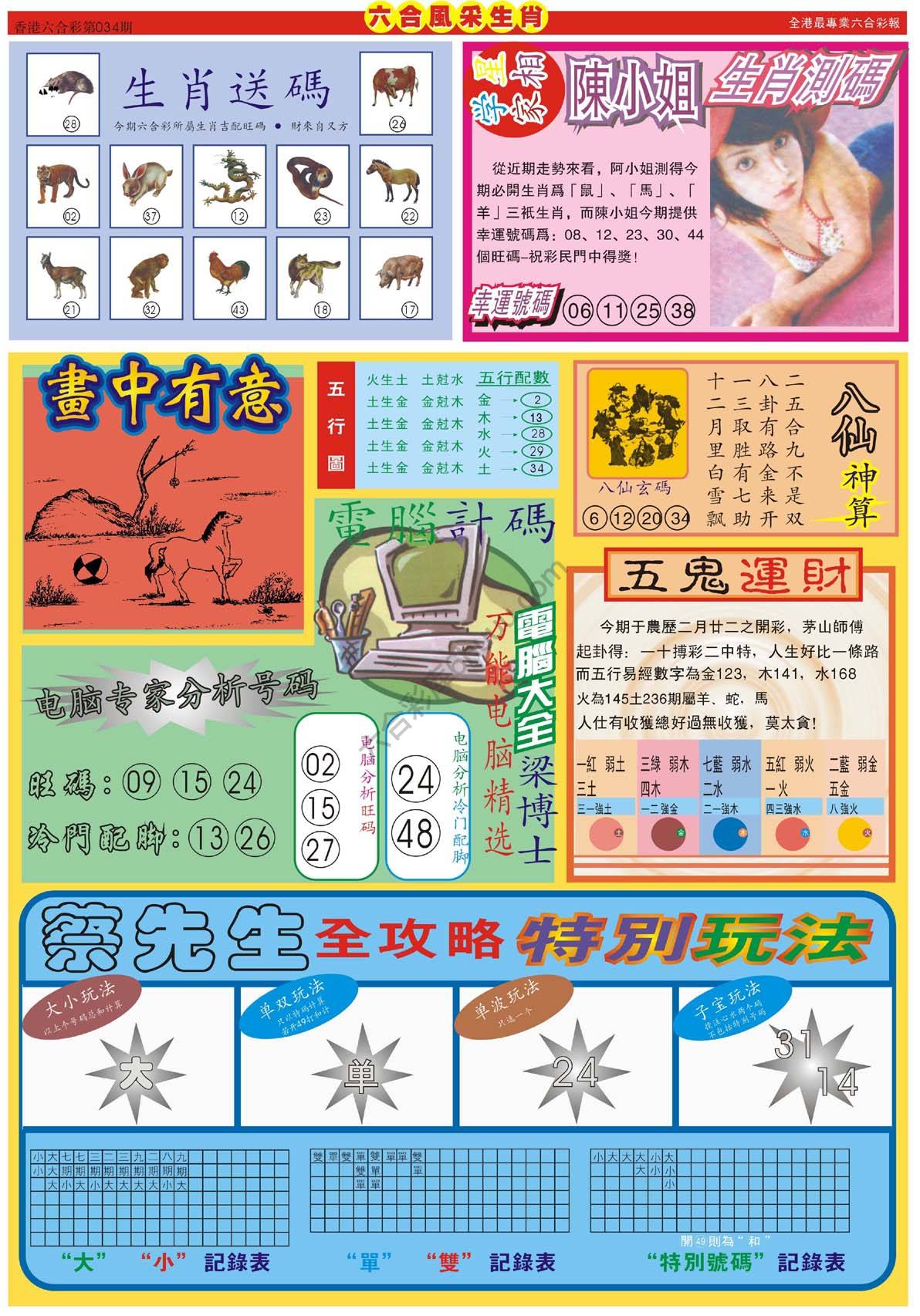 六合风采生肖