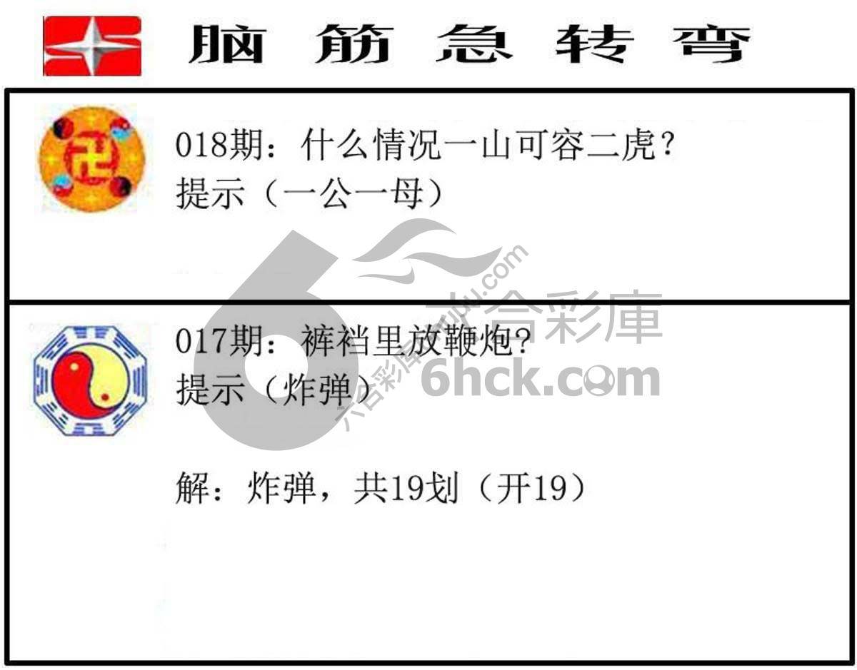 脑筋急转弯