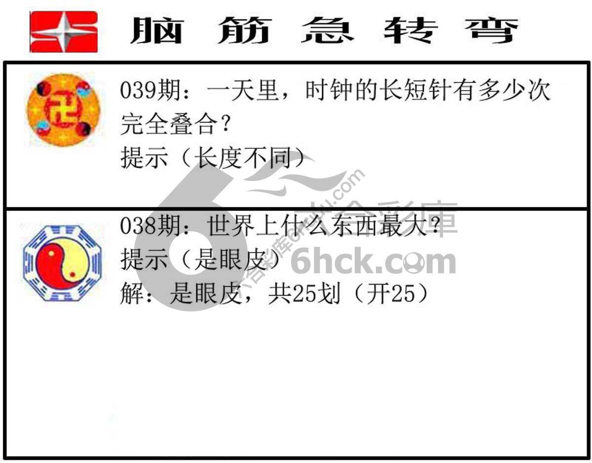 脑筋急转弯