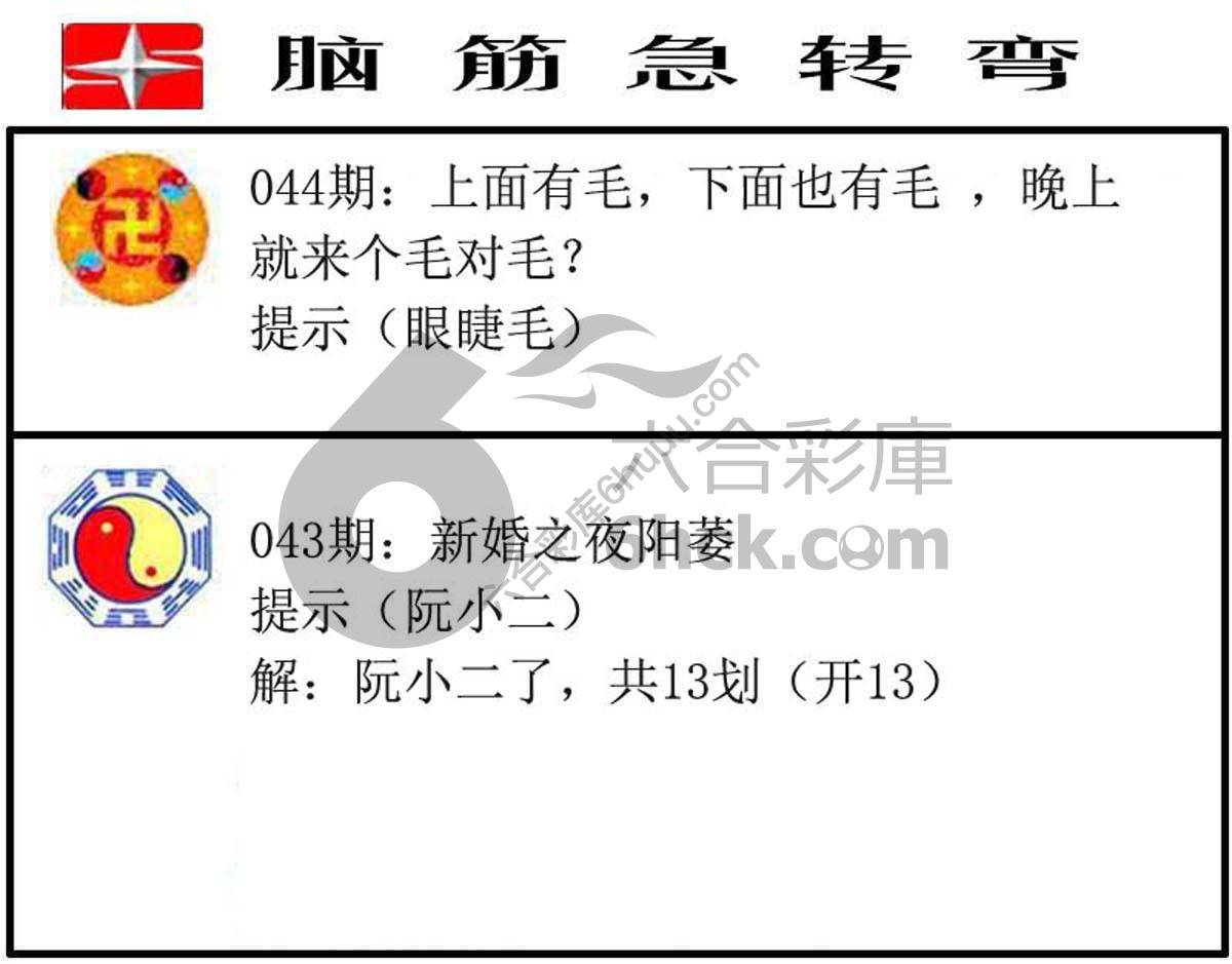 脑筋急转弯