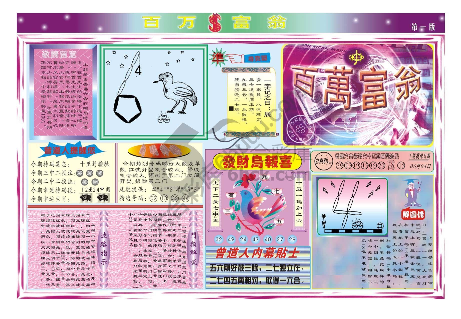 百万富翁