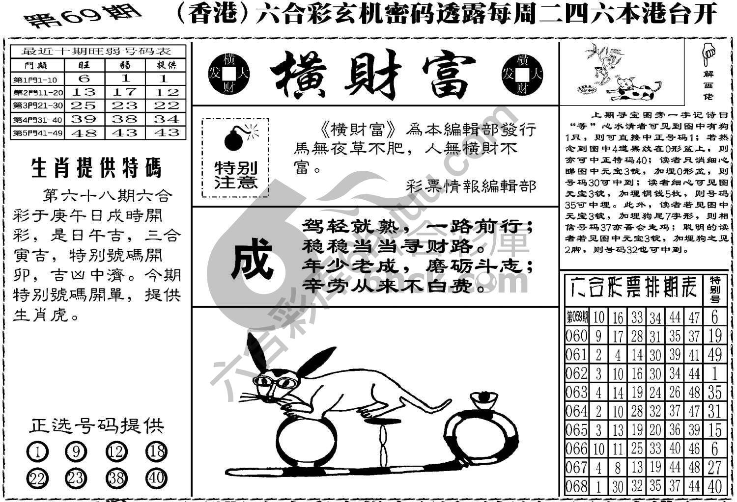 横财富