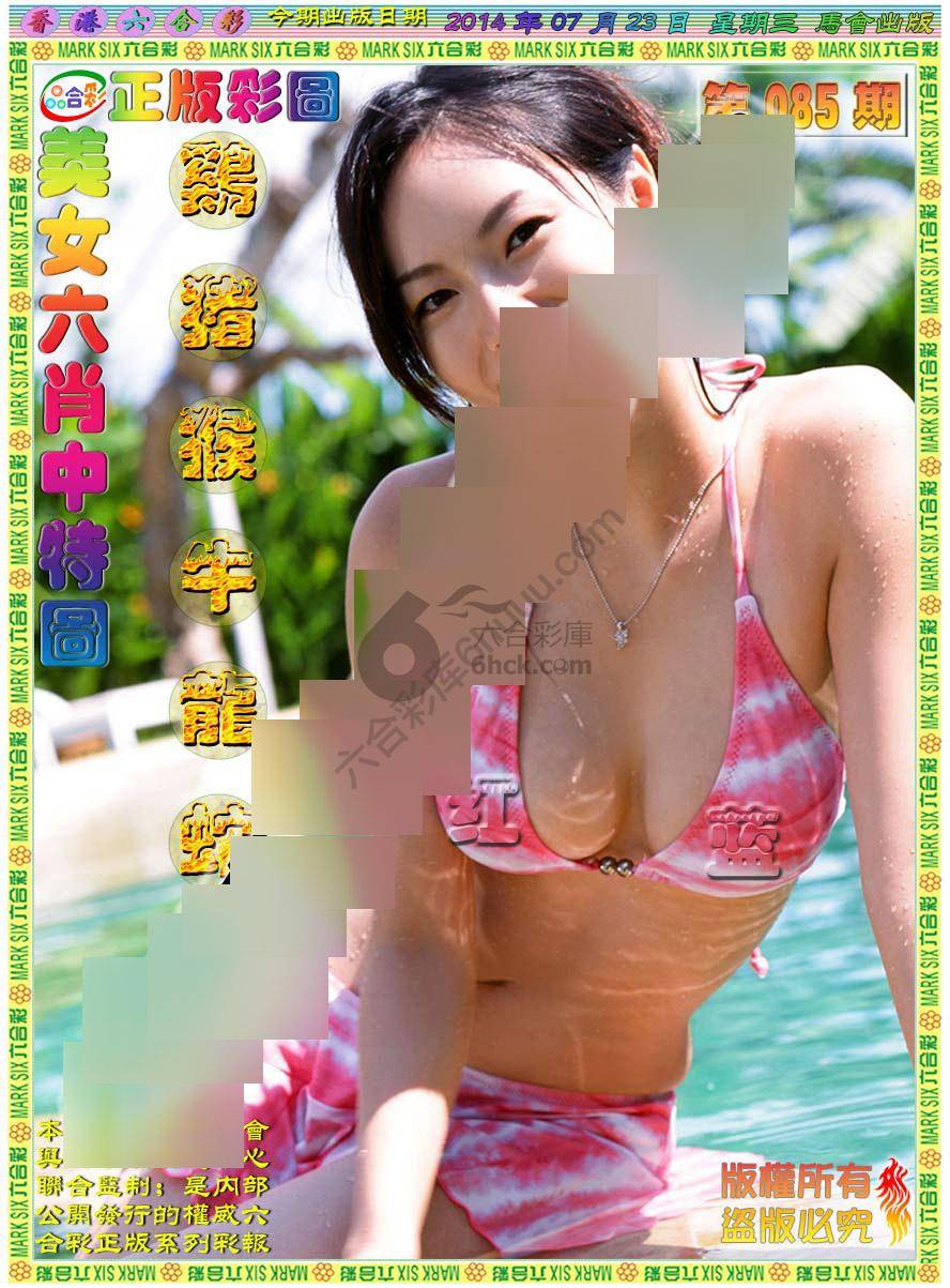 美女六肖图