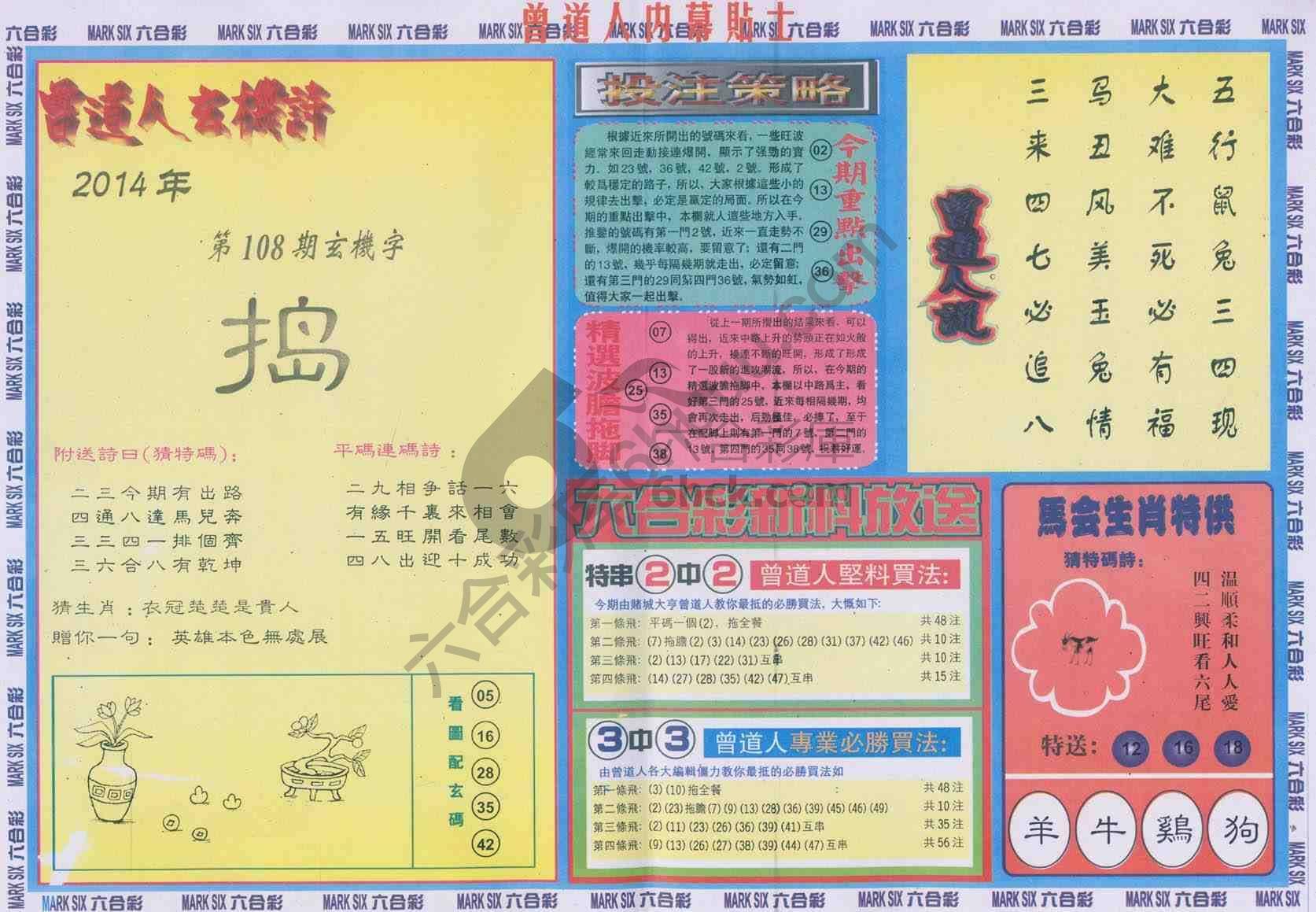 曾道人内幕贴士