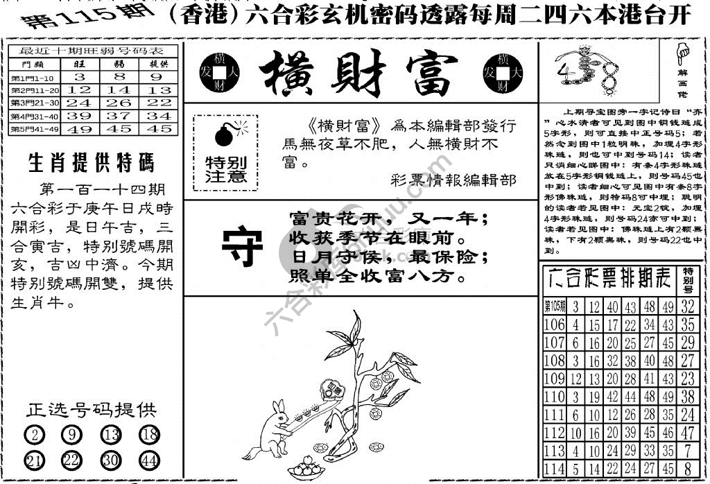 横财富