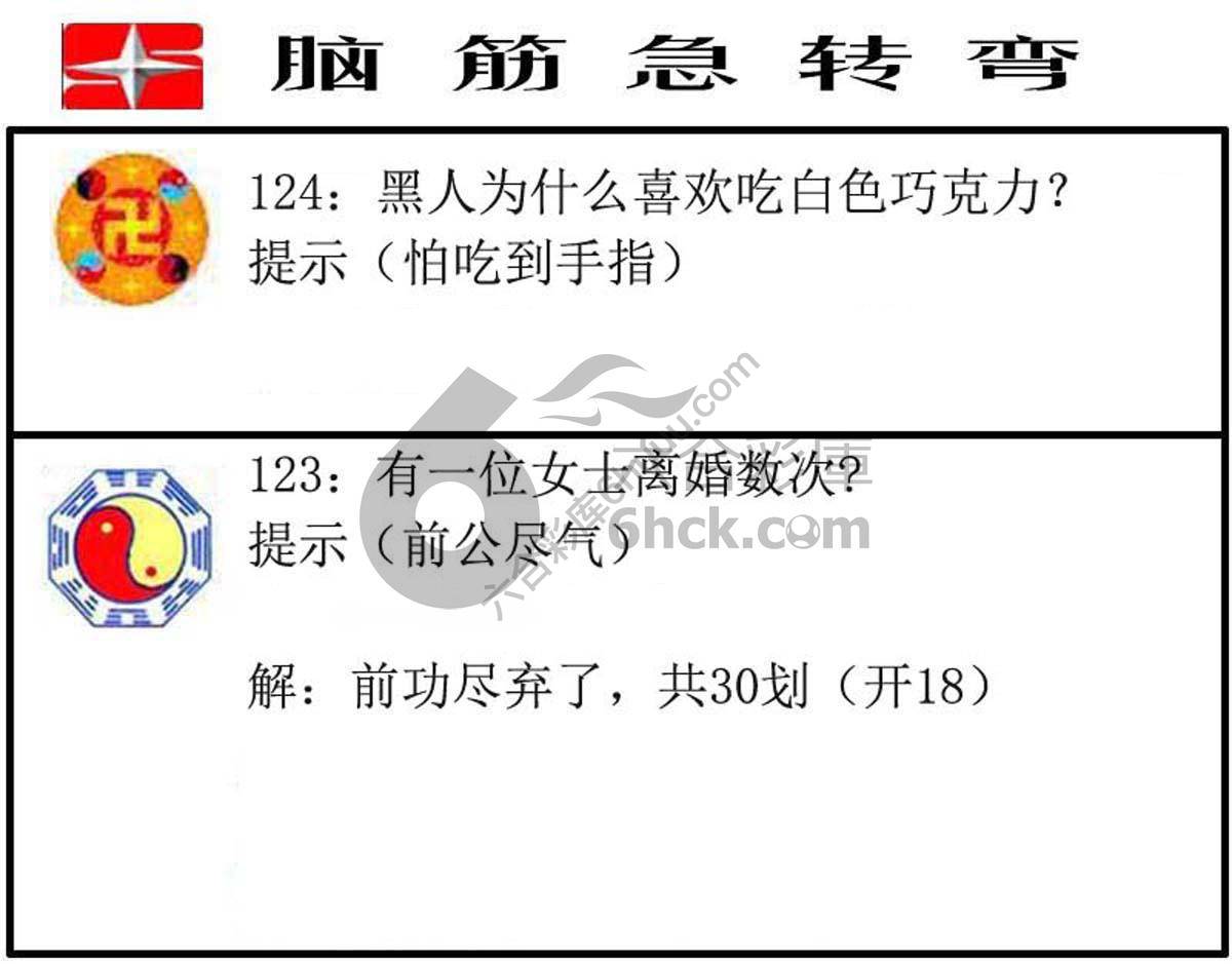 脑筋急转弯