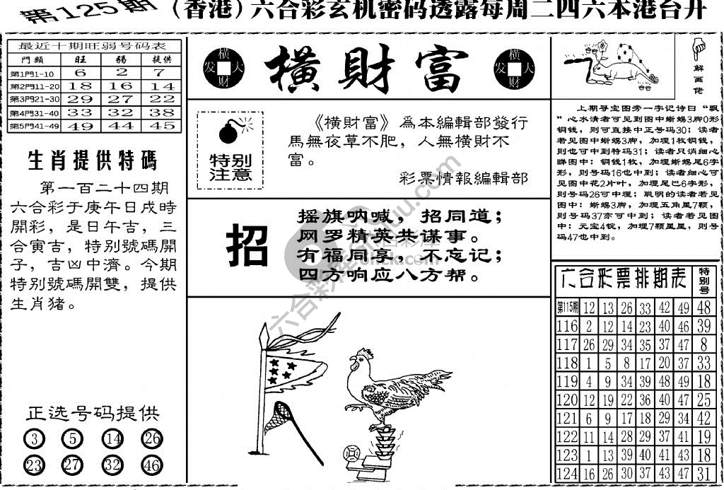 横财富