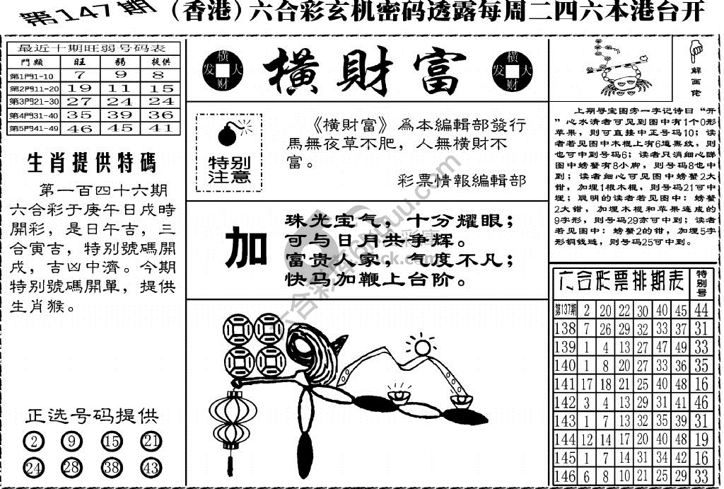 横财富