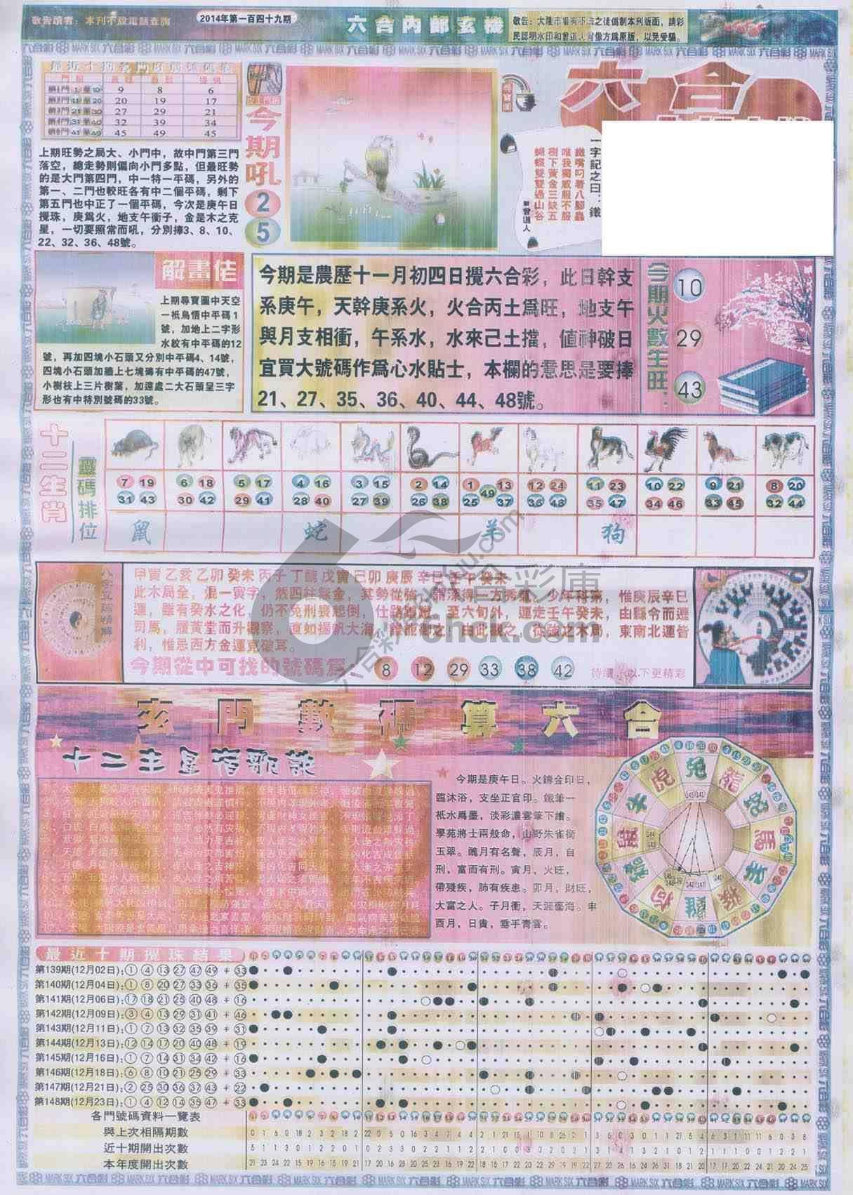 六合内部玄机