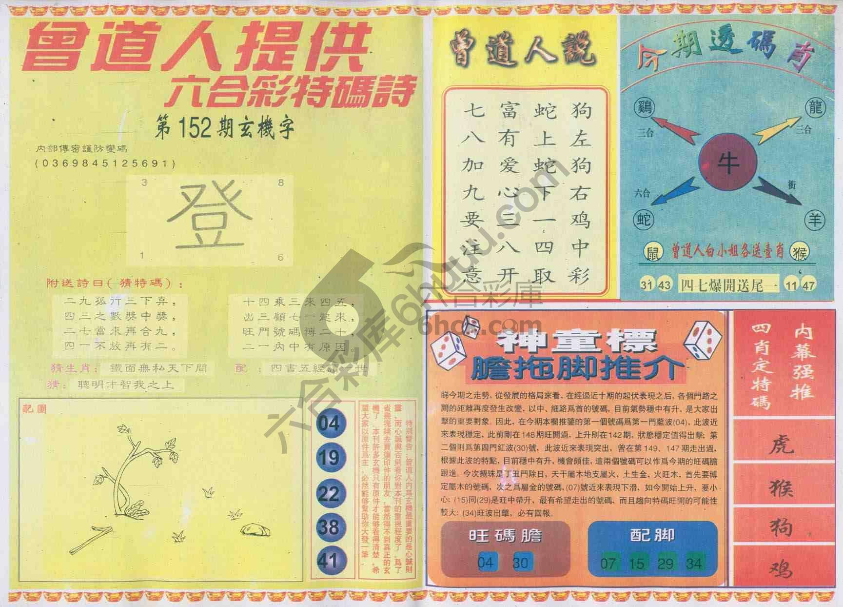 曾道人内幕玄机