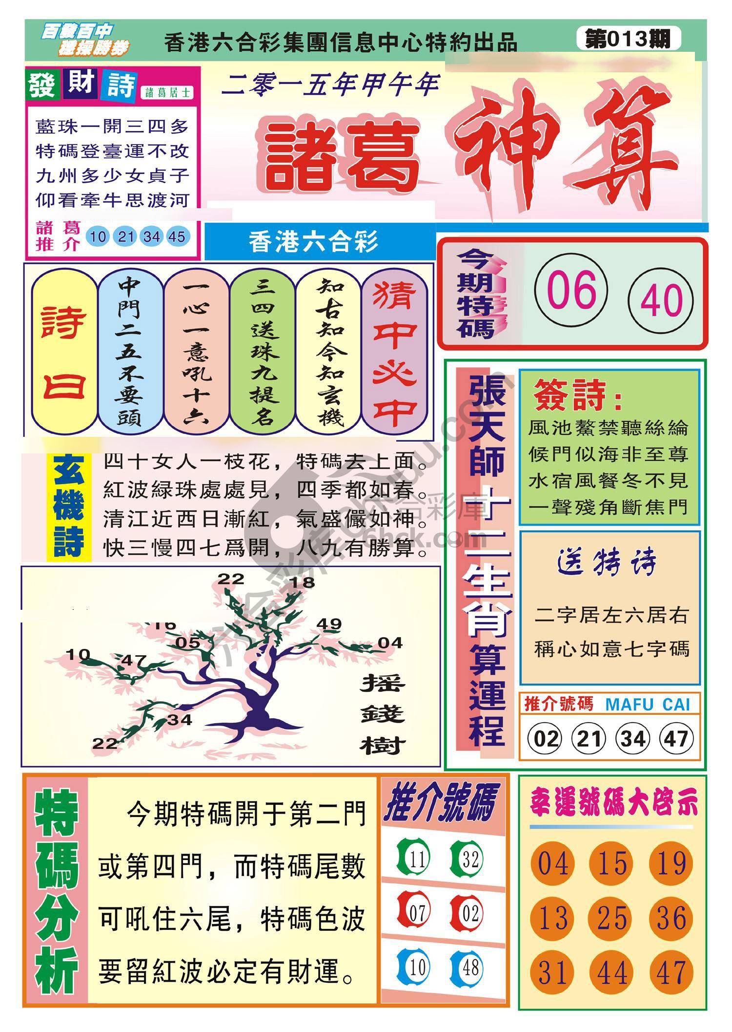 诸葛神算