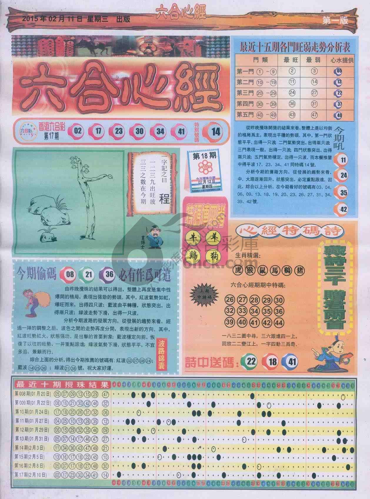 六合心经