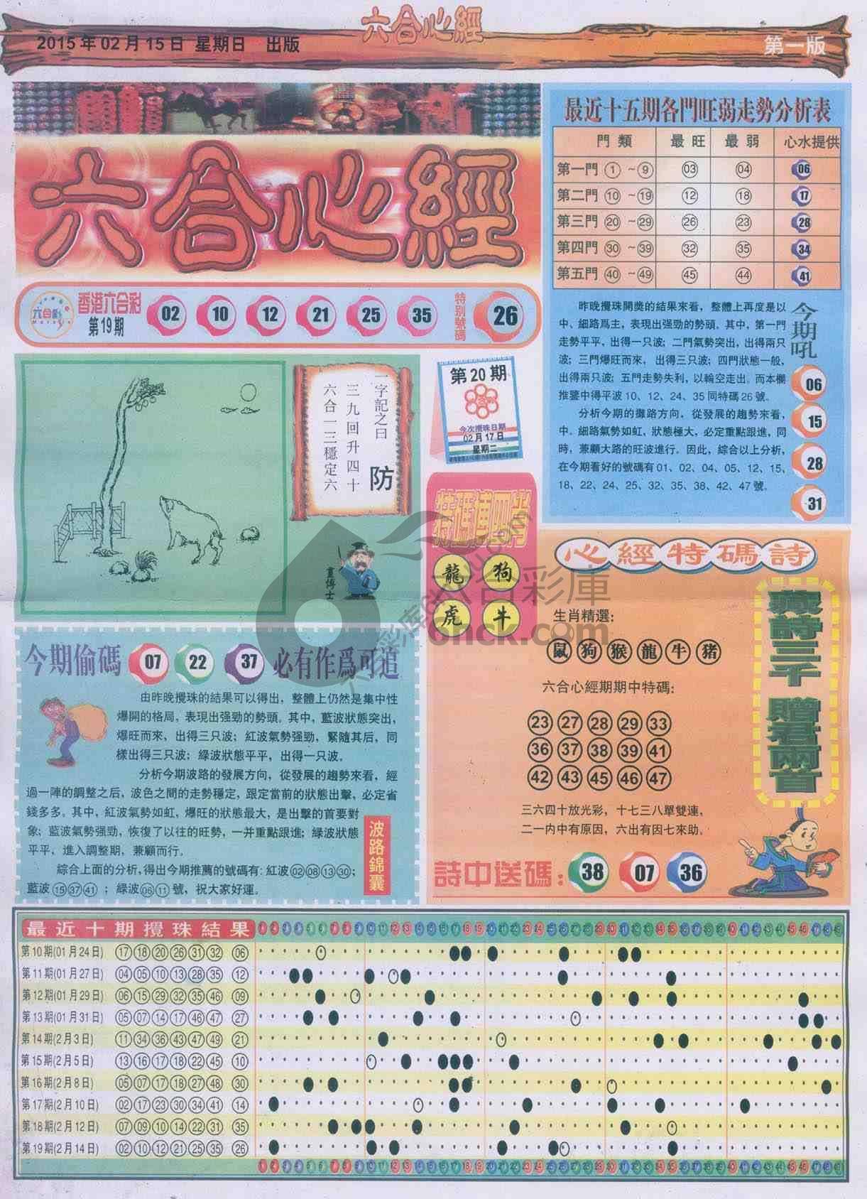 六合心经