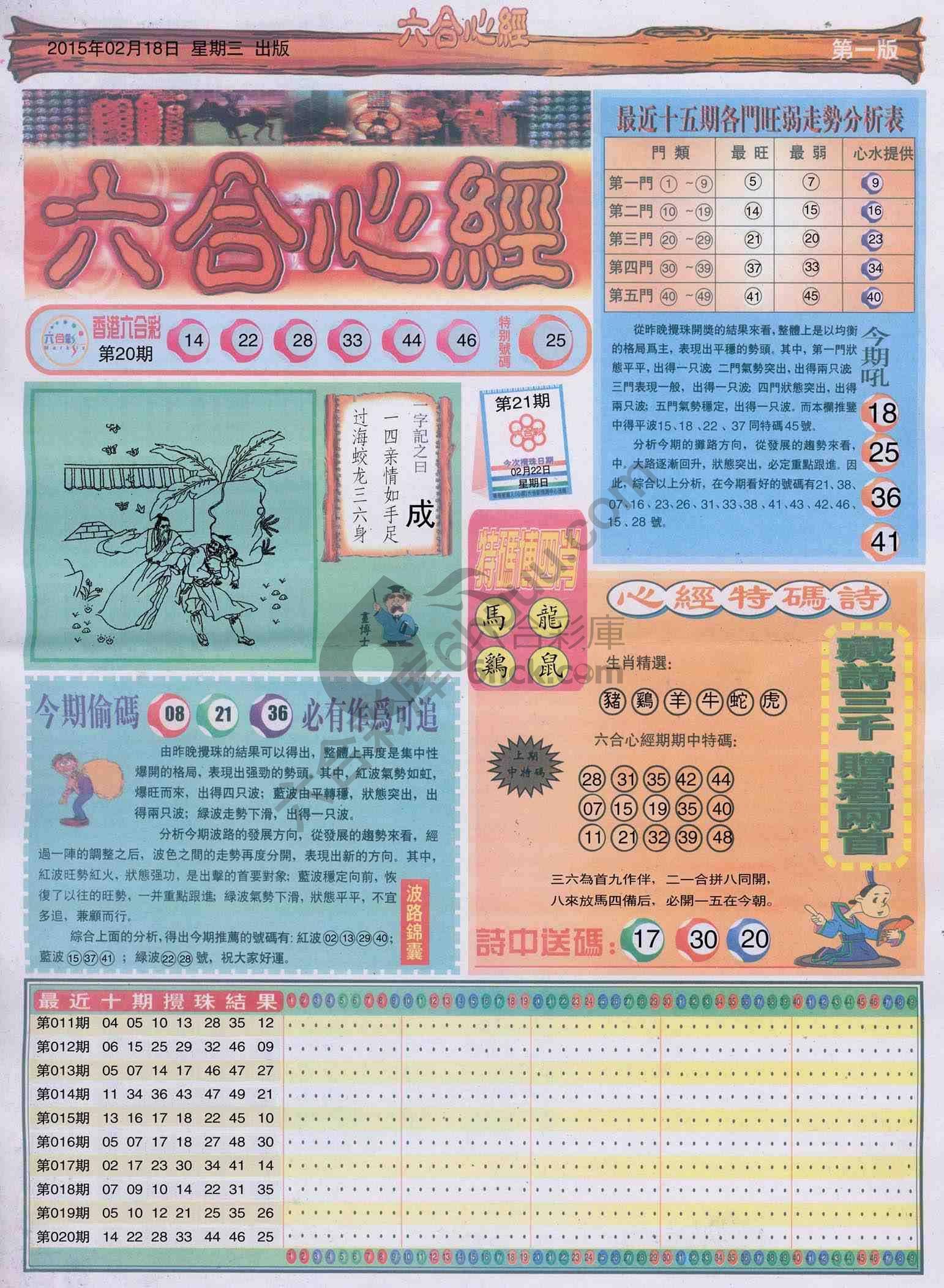 六合心经