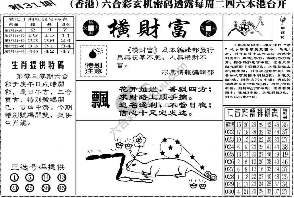 横财富