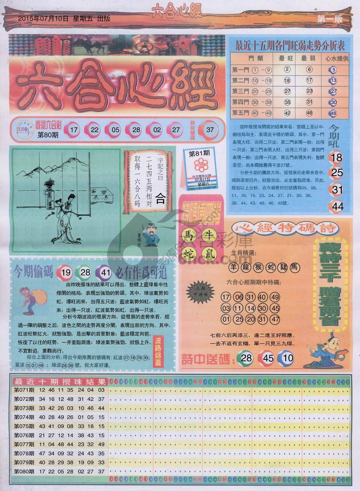 六合心经