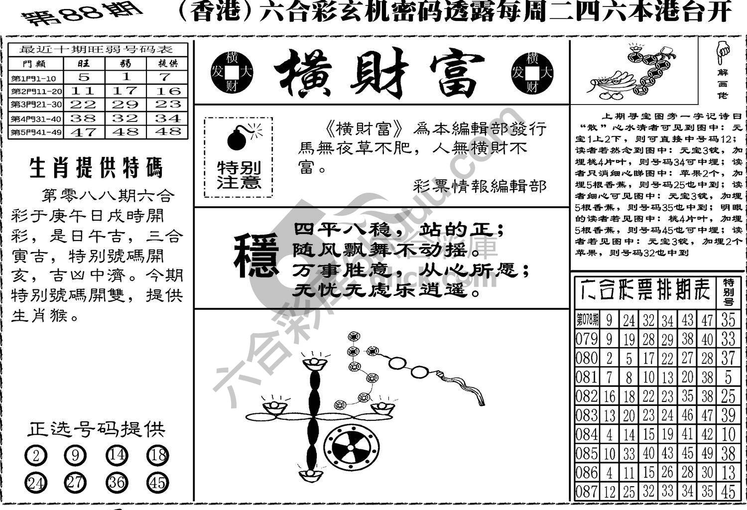 横财富