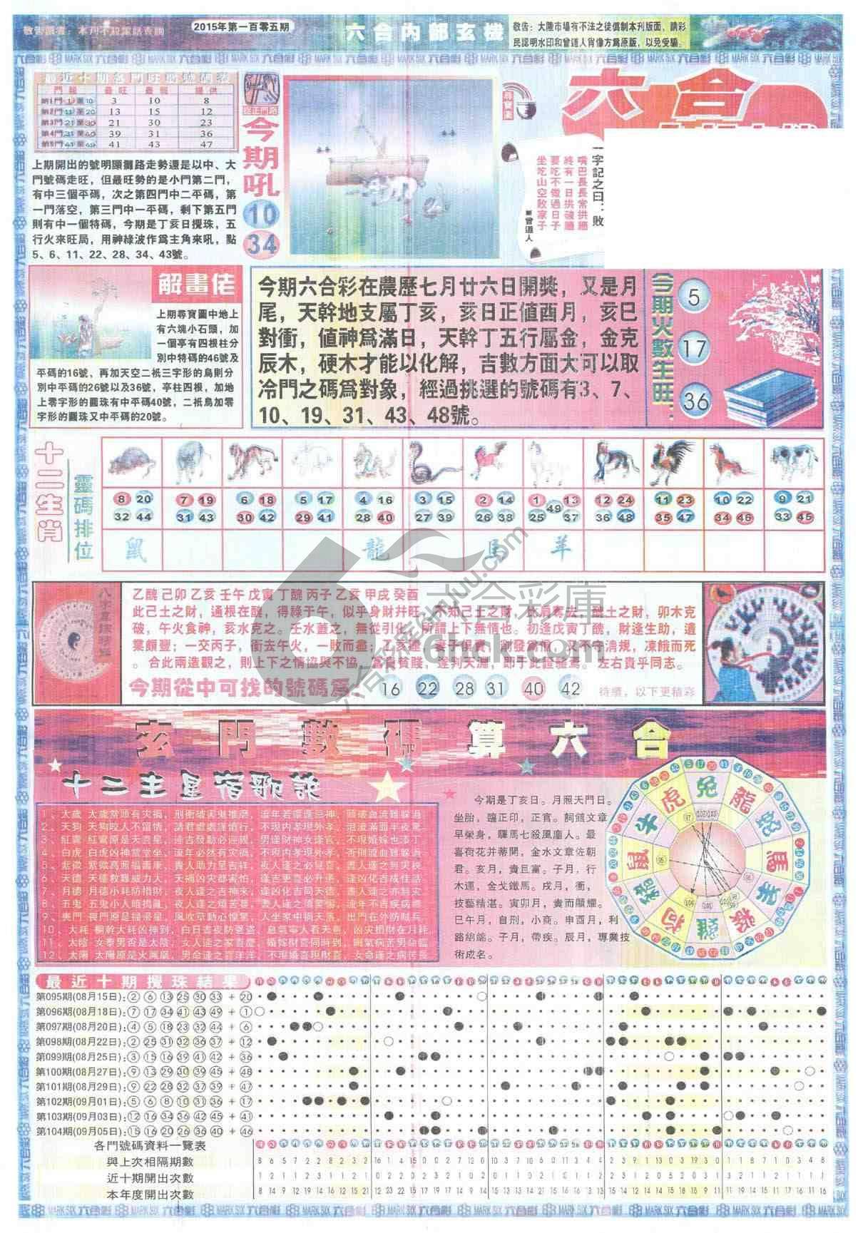 六合内部玄机