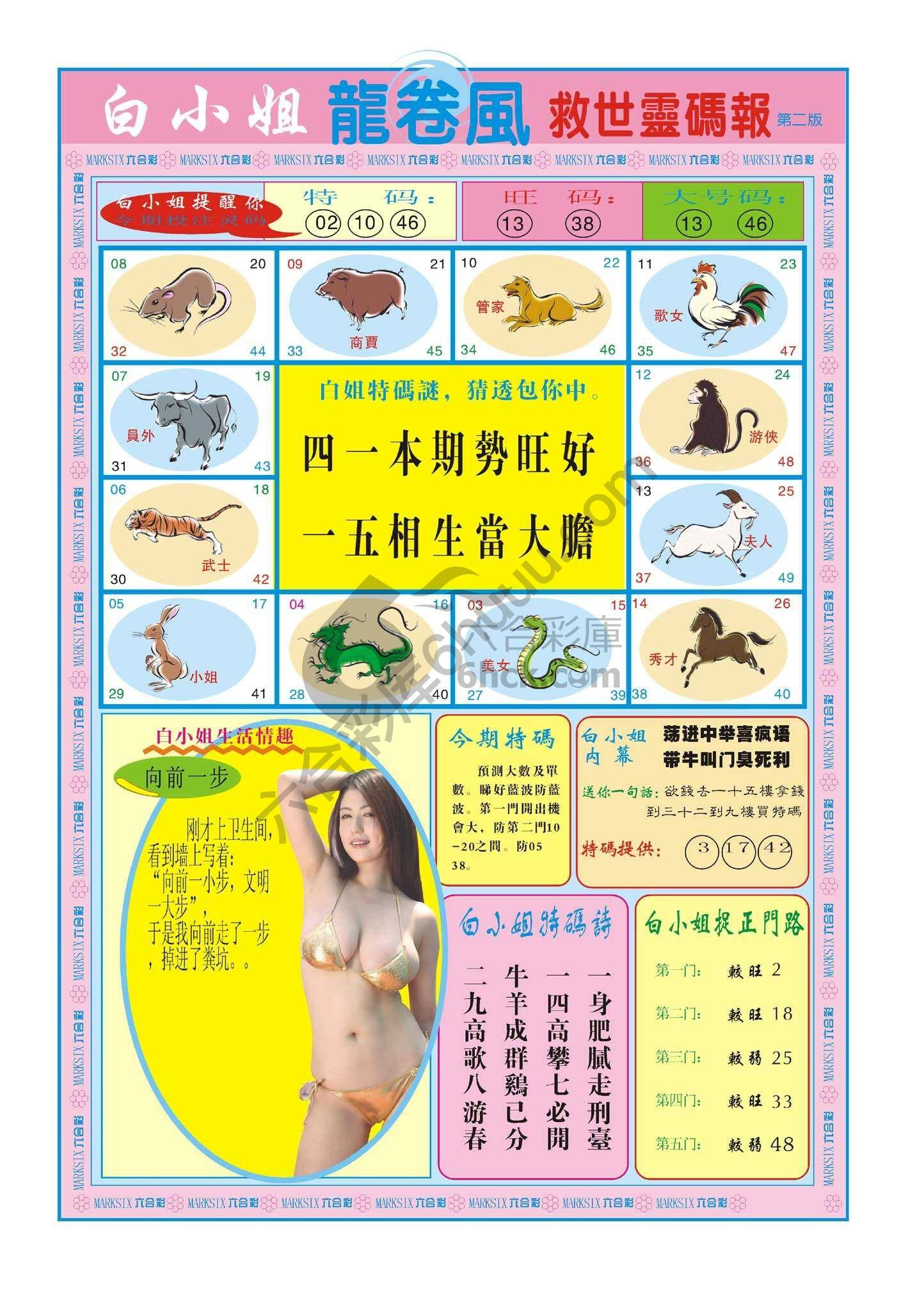 白小姐龙卷风
