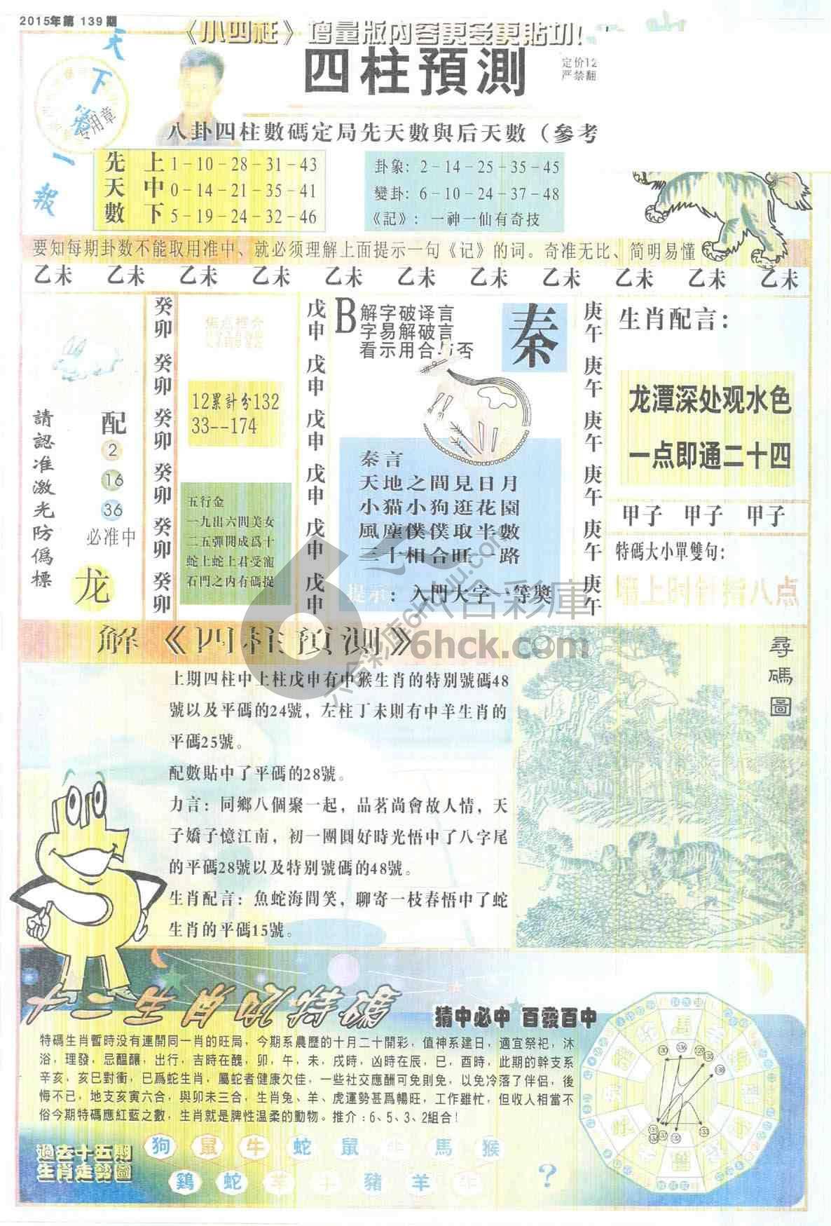 四柱预测