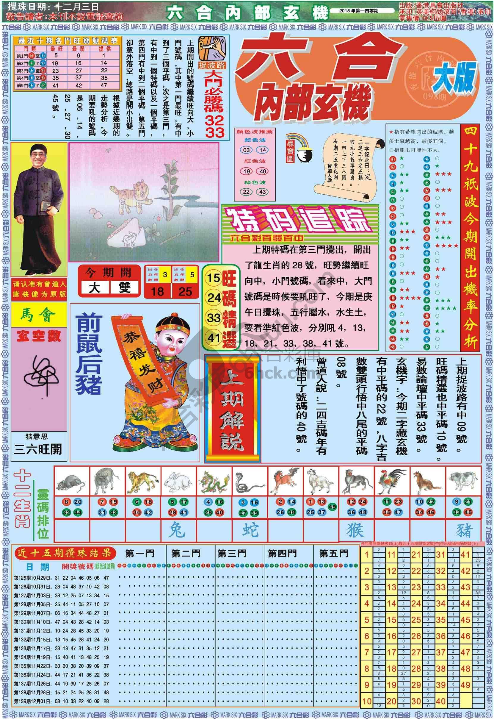 六合内部玄机