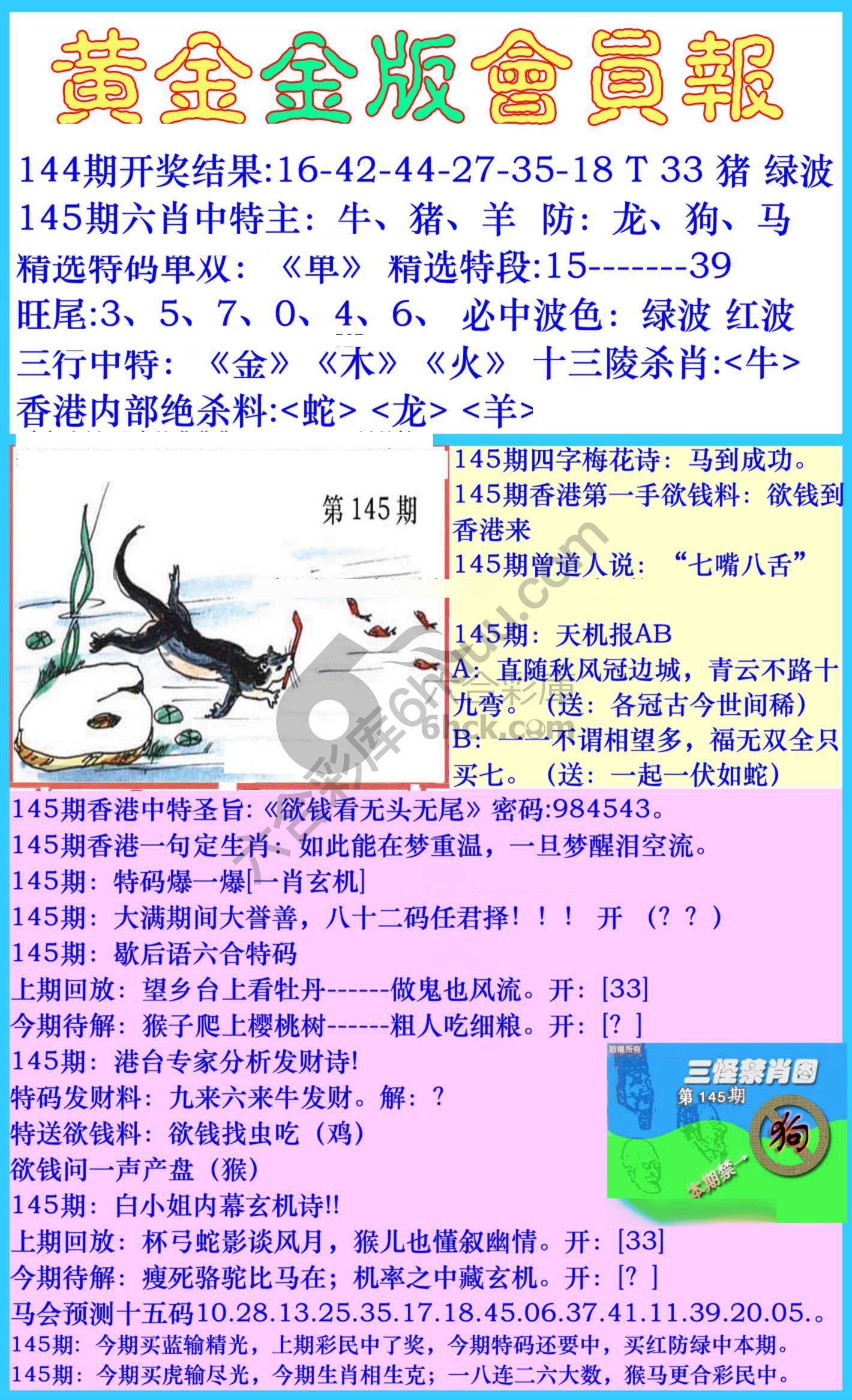 黄金金版会员报