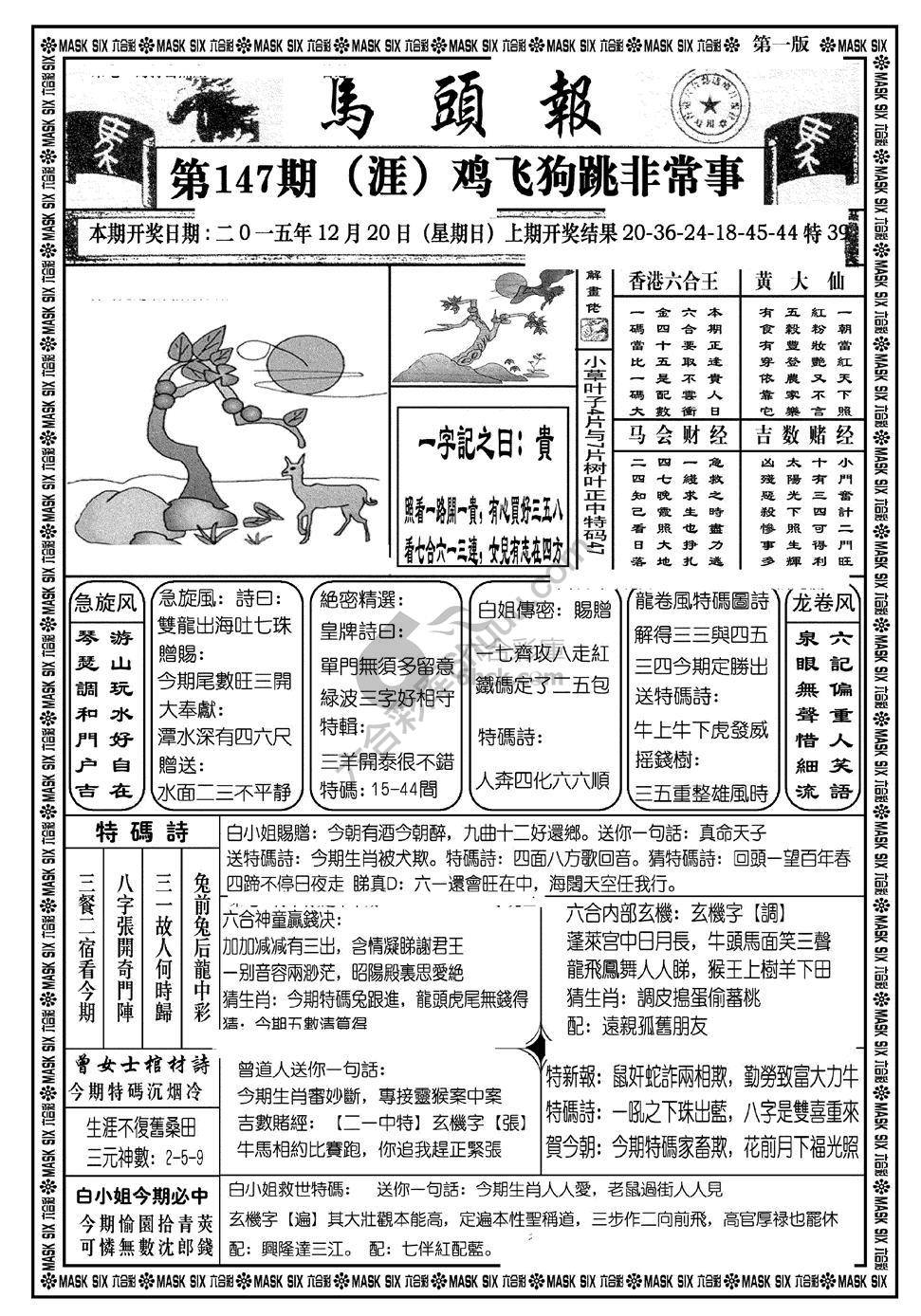 马头报