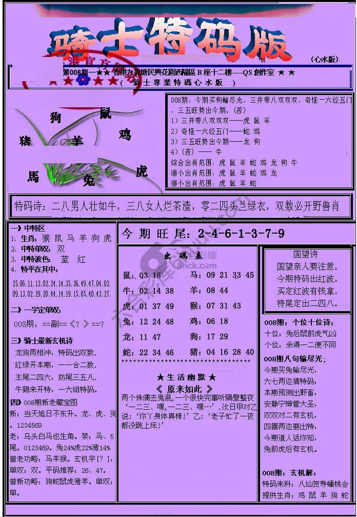另类骑士特码版