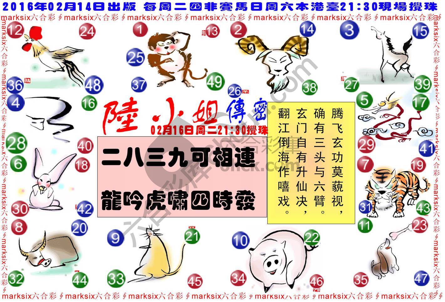 陆小姐传密