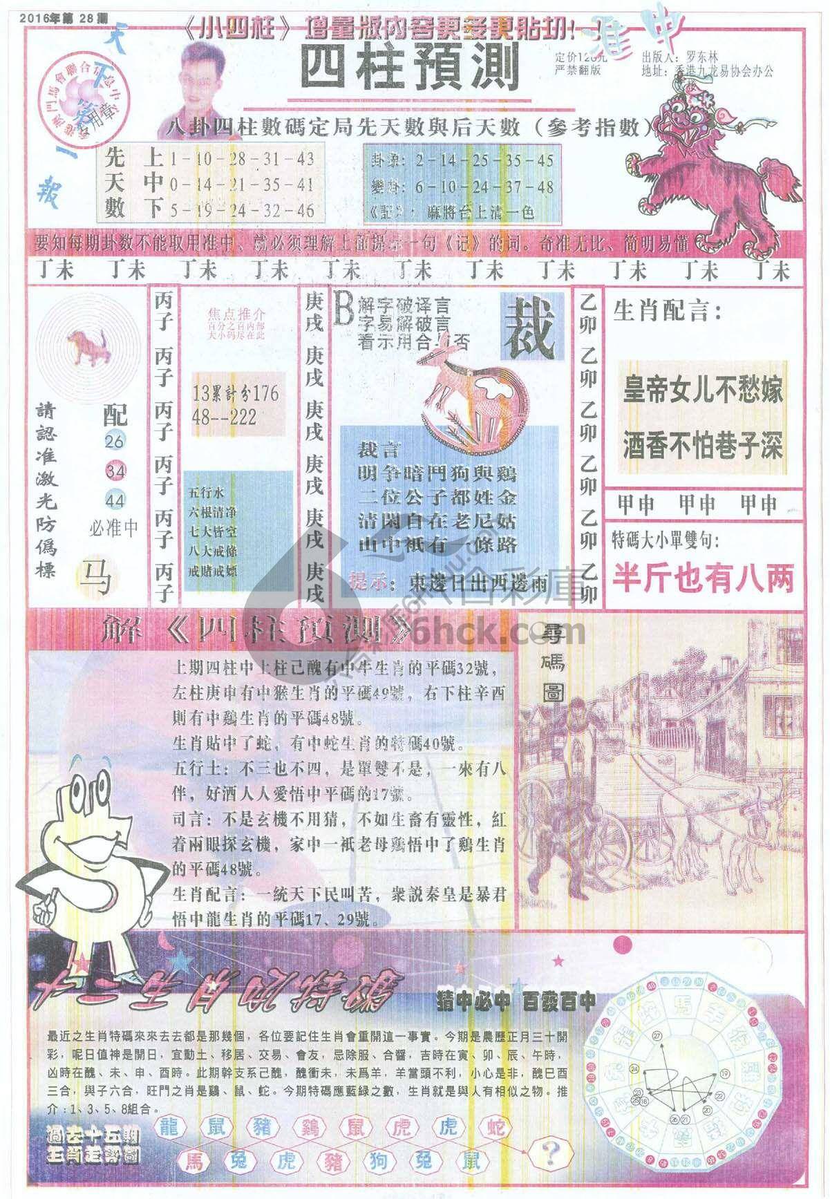 四柱预测