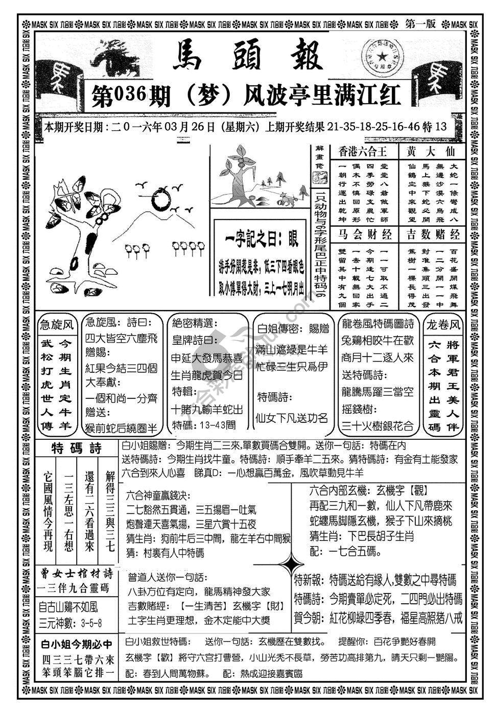 马头报