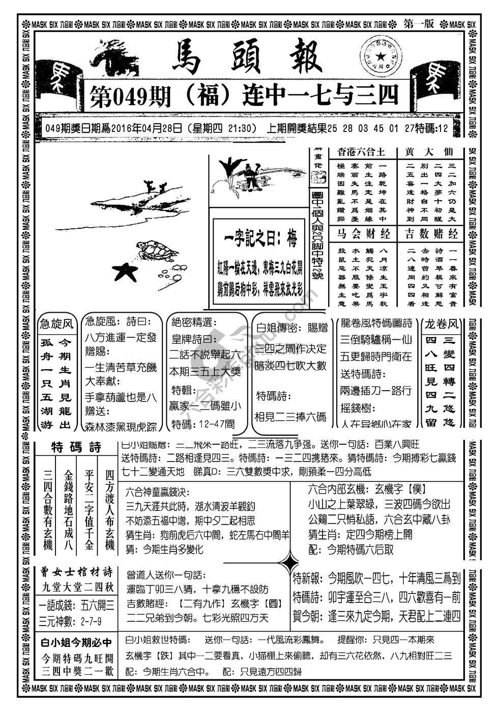 马头报