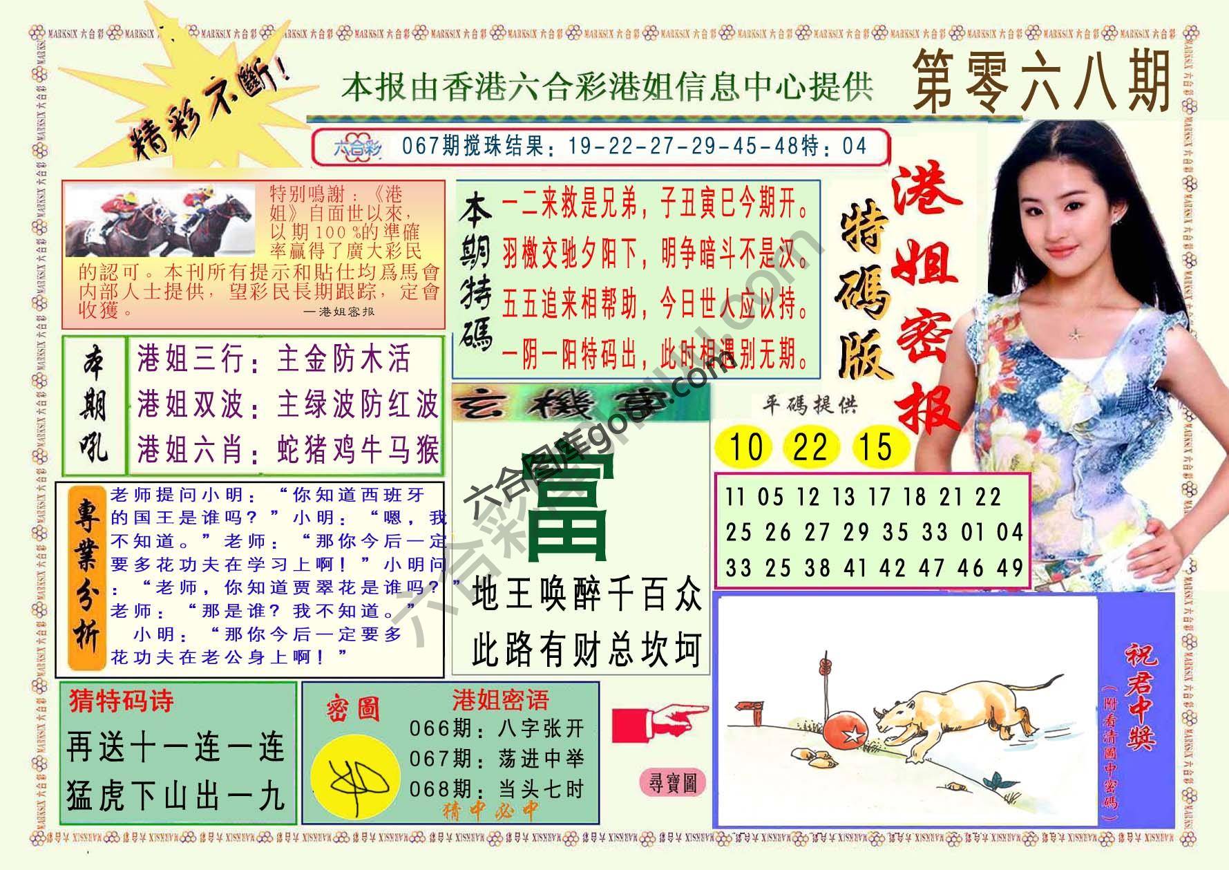 港姐密报