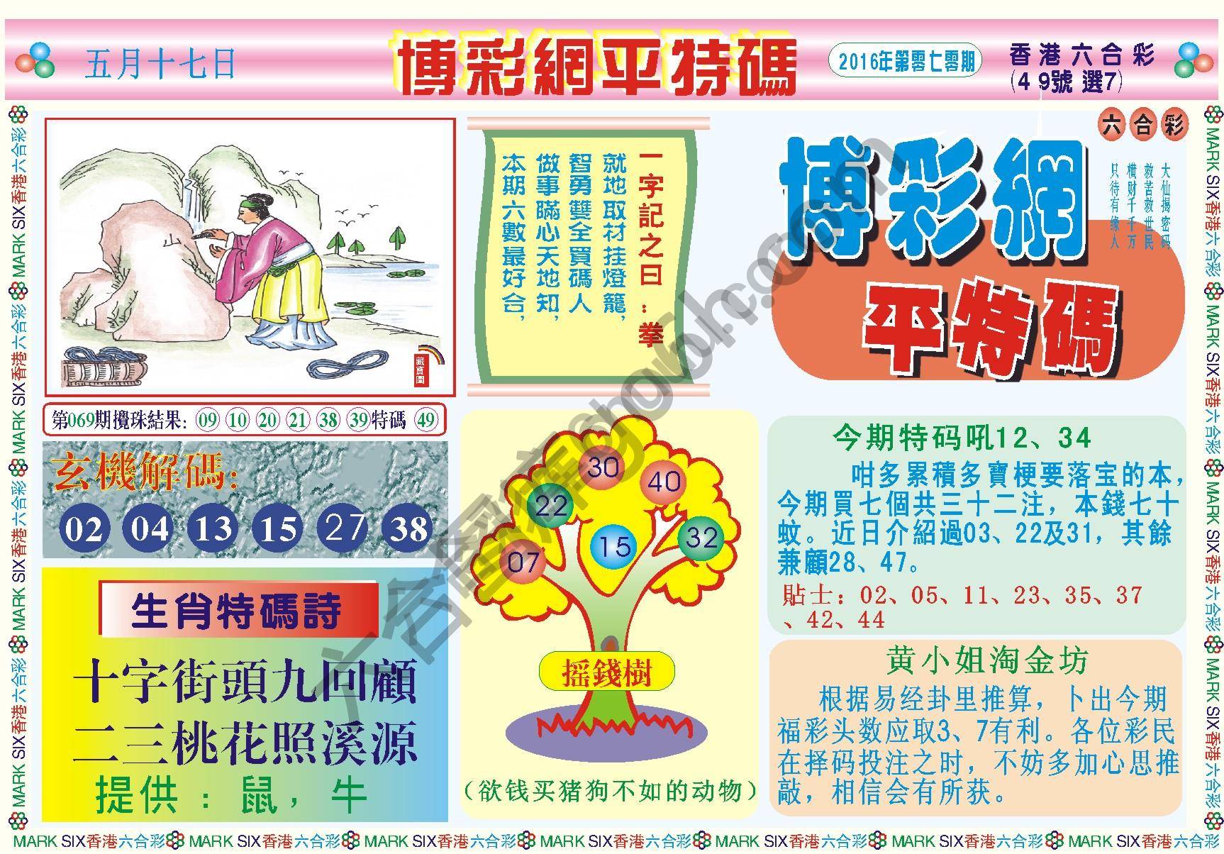 博彩网平特码