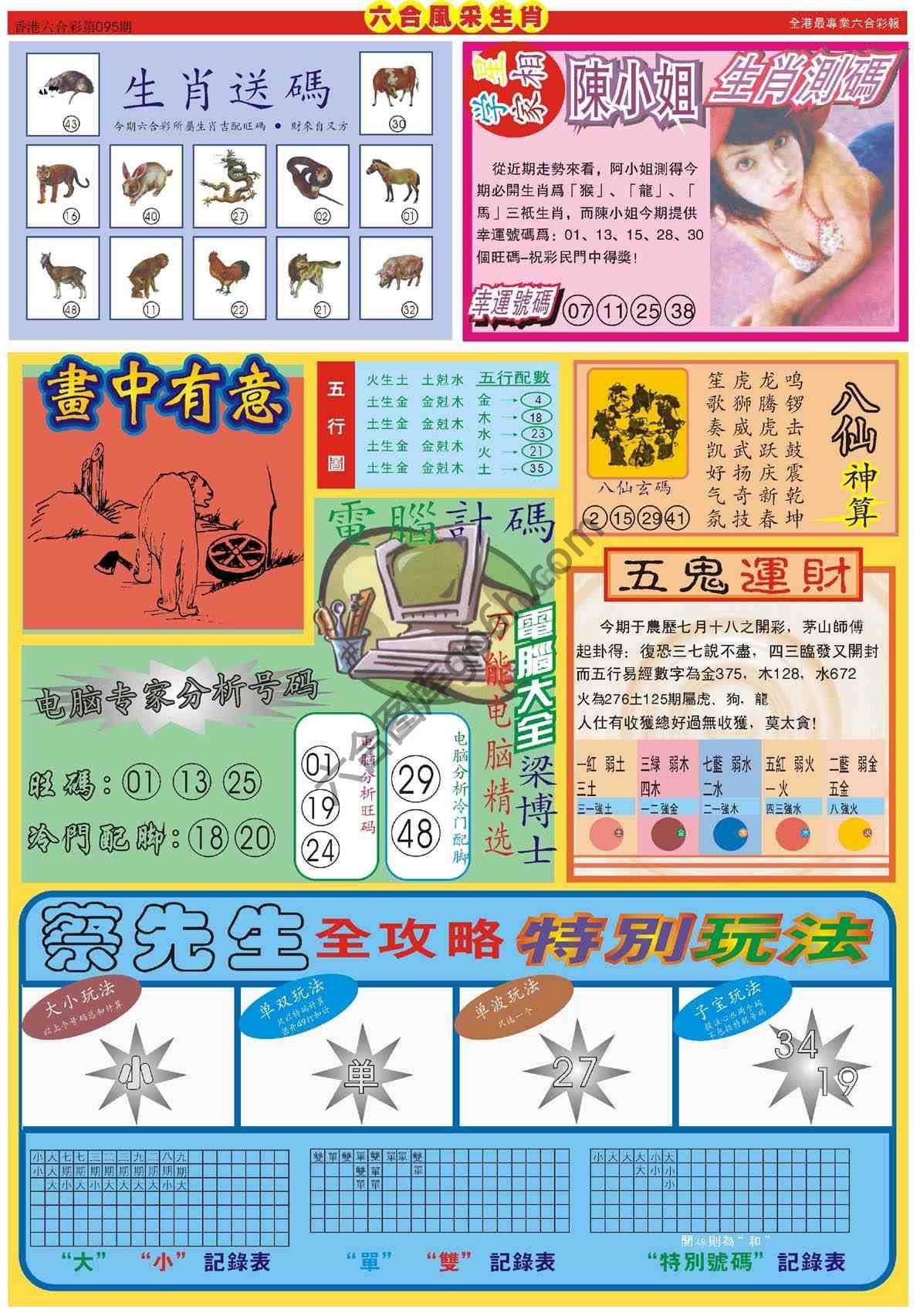六合风采生肖