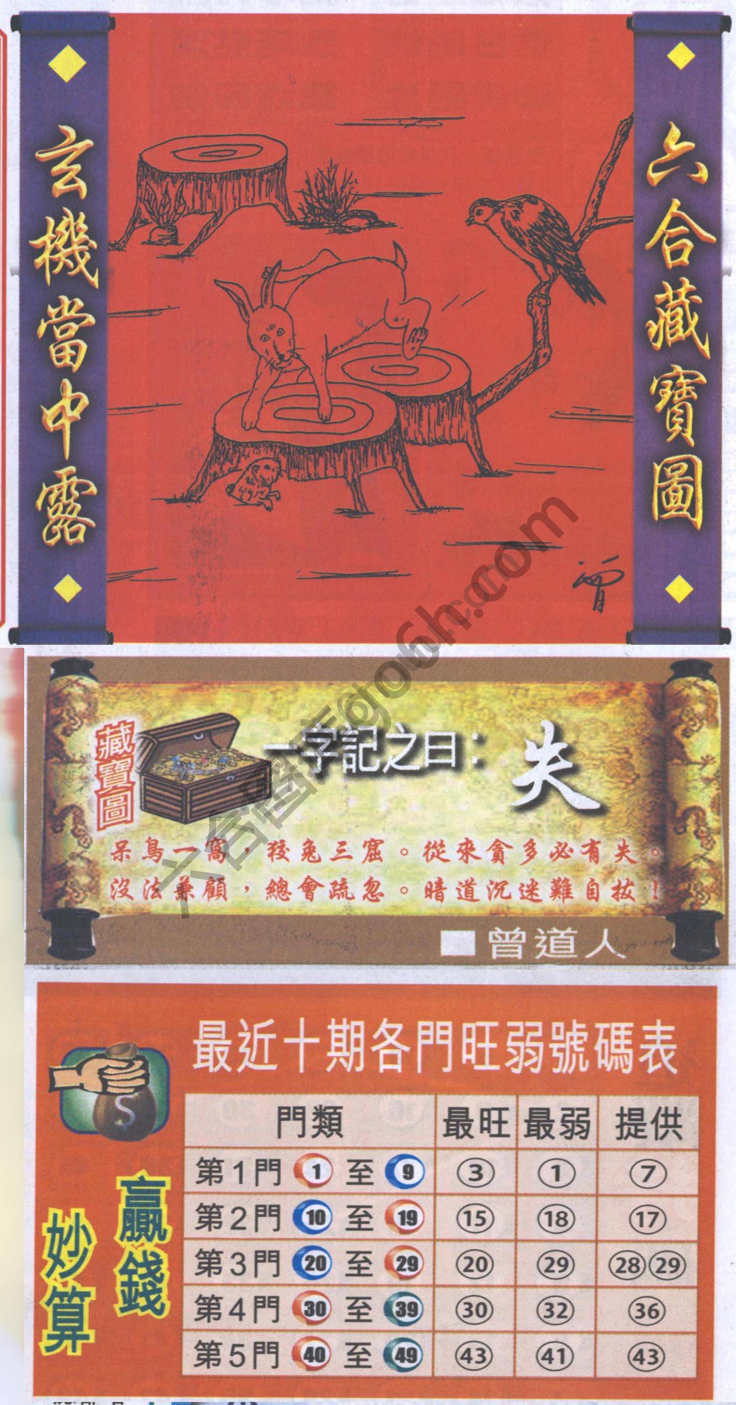高清跑狗图