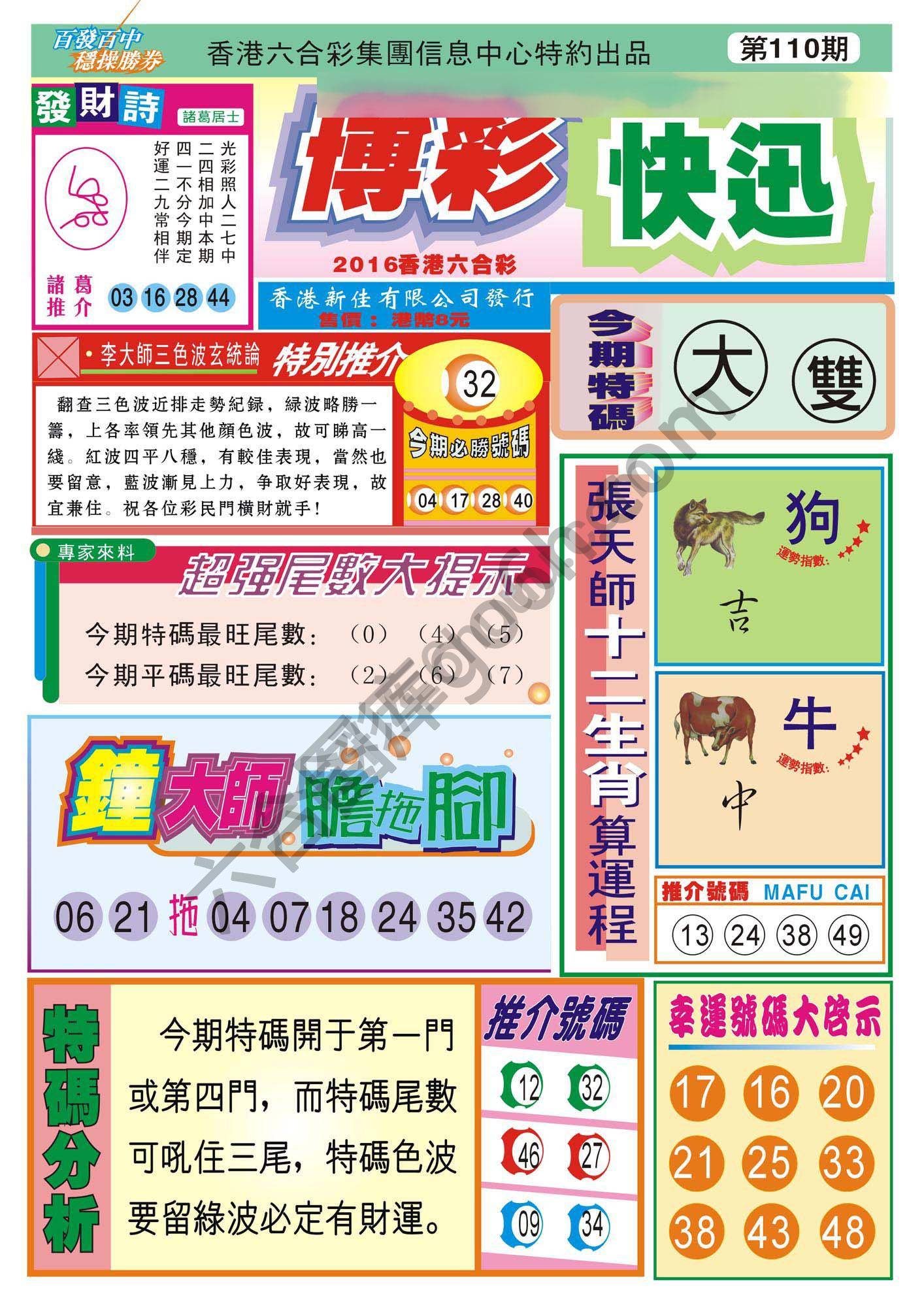香港博彩快讯