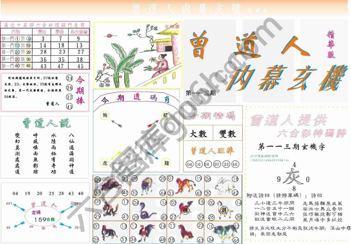 曾道人内幕玄机(精华版)