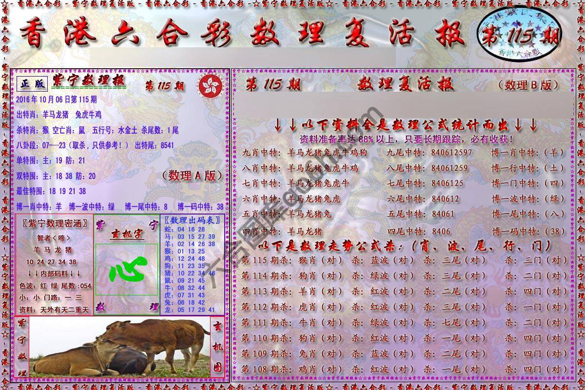 数理复活报