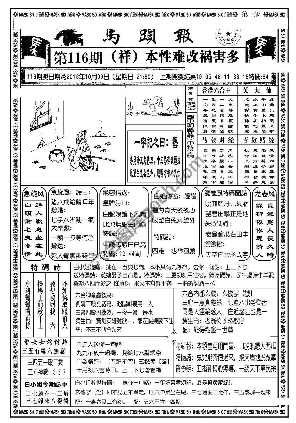 马头报