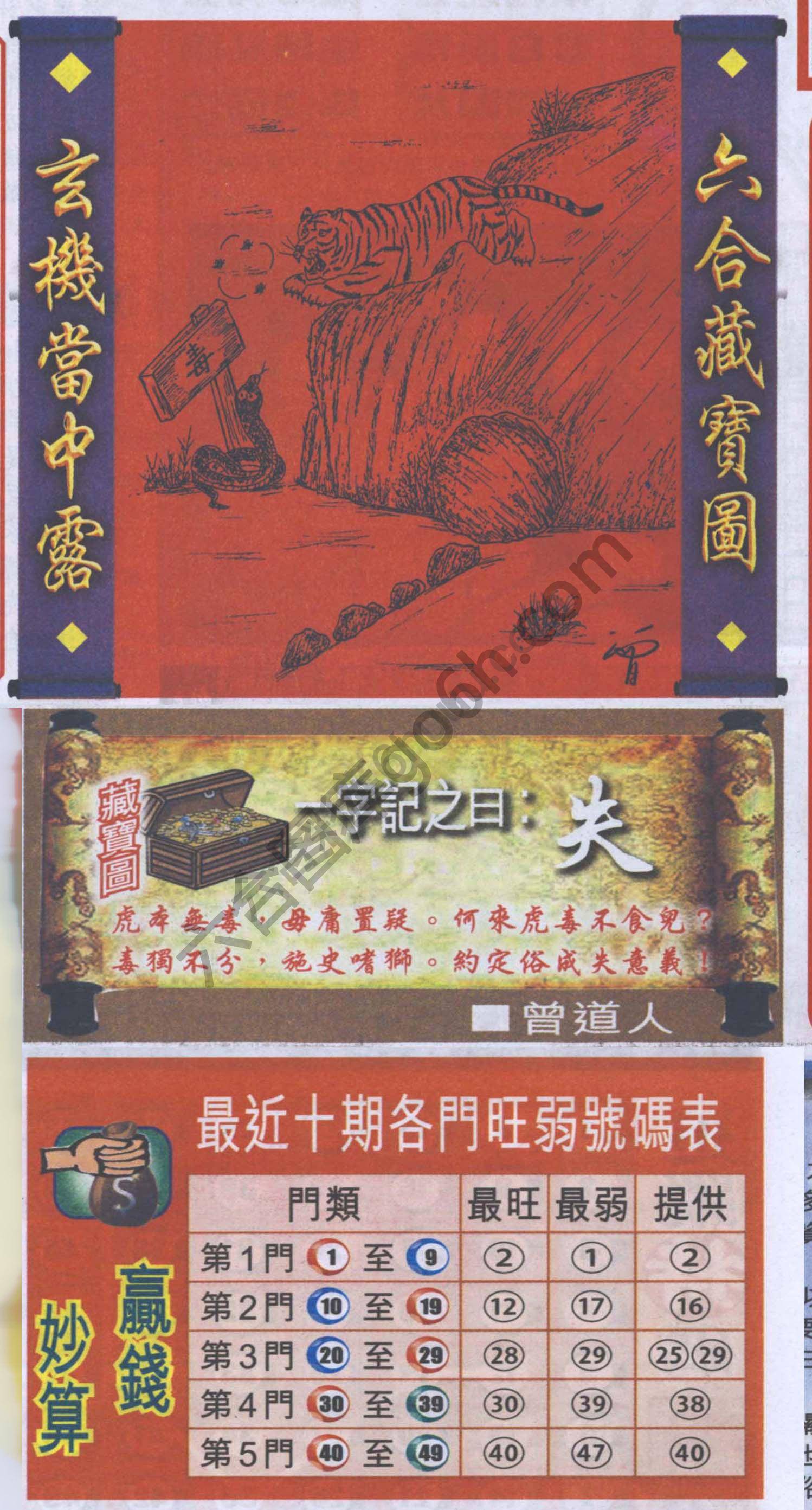 高清跑狗图