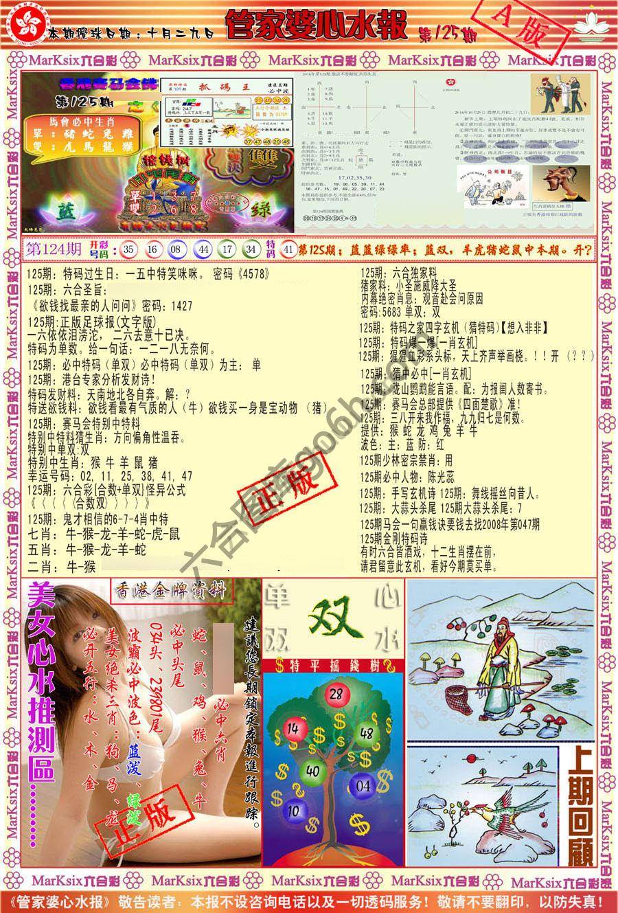 管家婆心水报