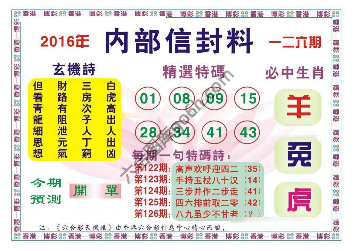 内部信封料