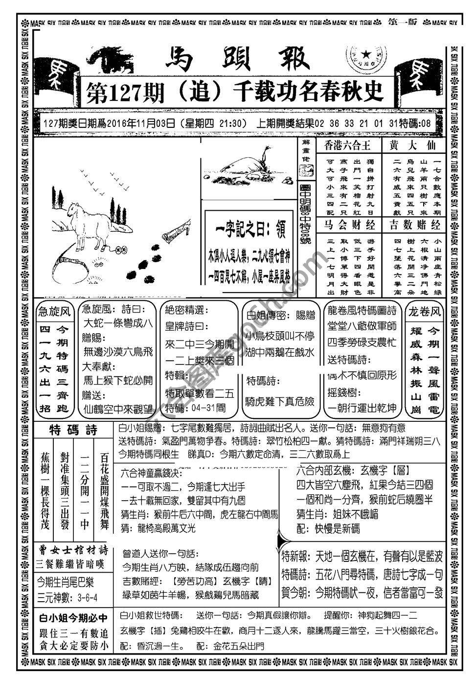 马头报