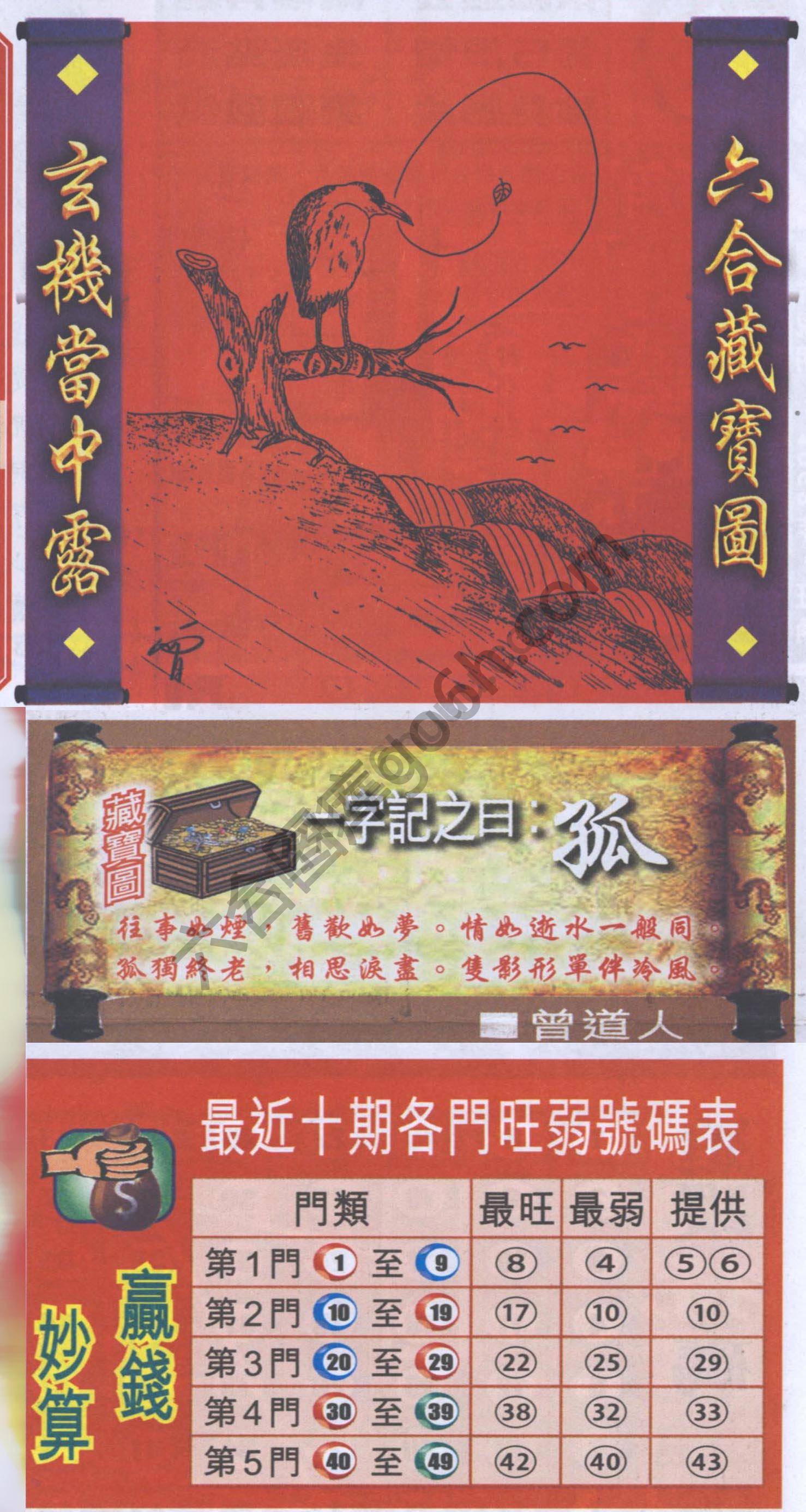 高清跑狗图