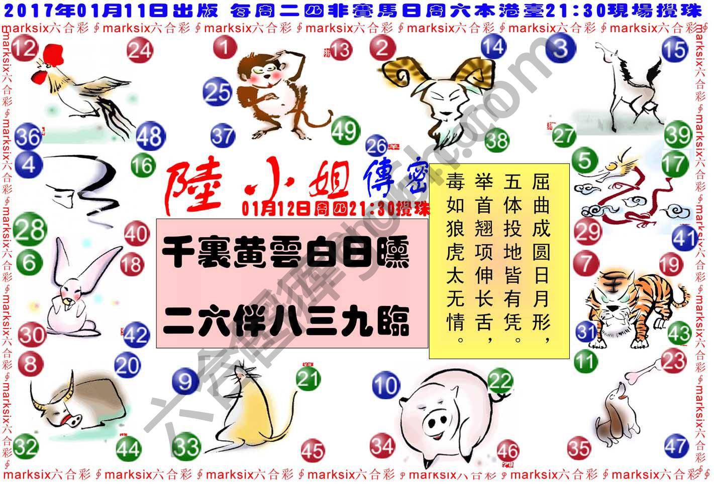 陆小姐传密